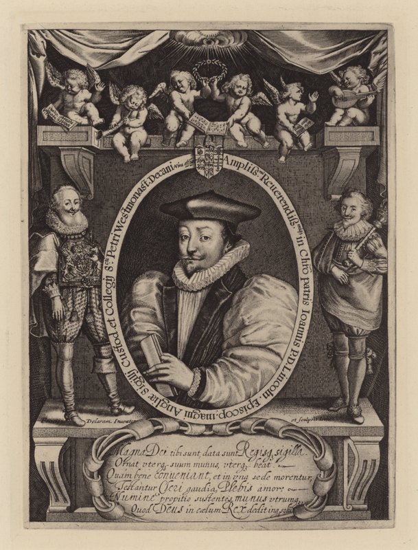 John Williams, Bispo de Lincoln, depois Arcebispo de York, c1621 (gravura) de Francis (after) Delaram