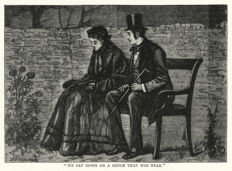 Ilustração para grandes expectativas de Charles Dickens (gravura) de Francis Arthur Fraser