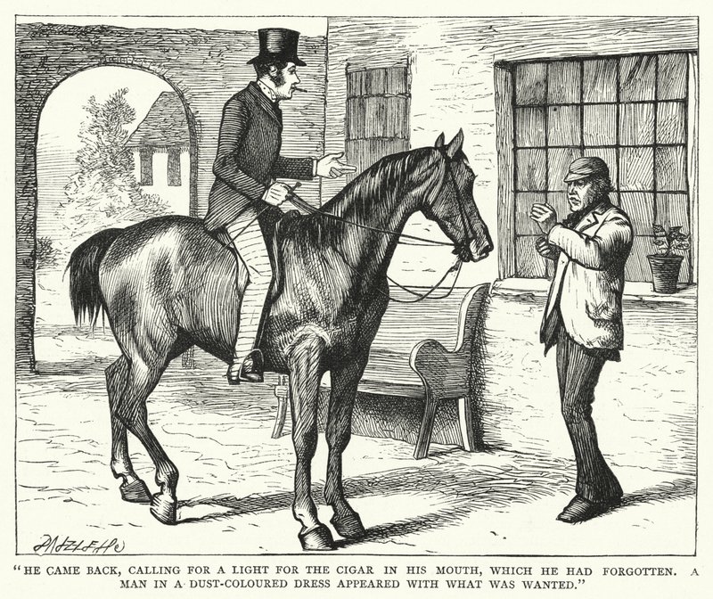 Ilustração para grandes expectativas de Charles Dickens (gravura) de Francis Arthur Fraser