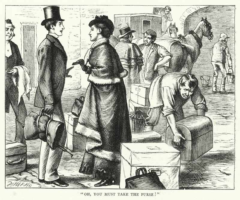 Ilustração para grandes expectativas de Charles Dickens (gravura) de Francis Arthur Fraser