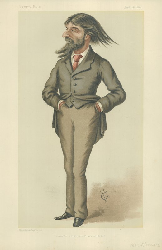 Sr. Herbert Herkomer de Francis Carruthers Gould