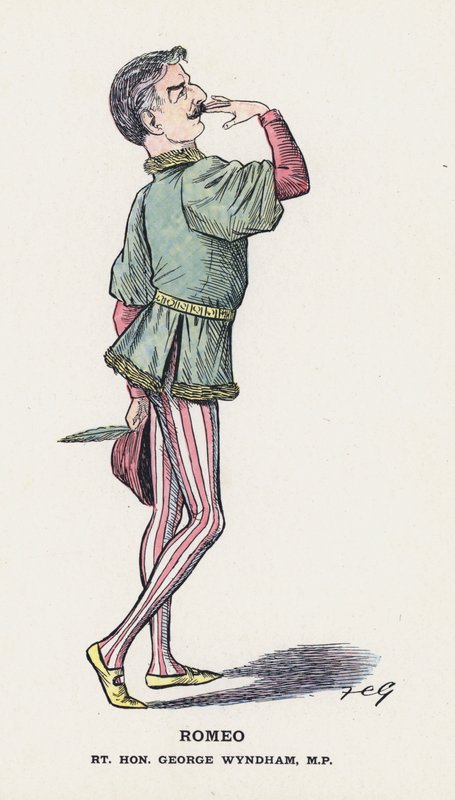Romeo, Rt Hon George Wyndham (cor litho) de Francis Carruthers Gould