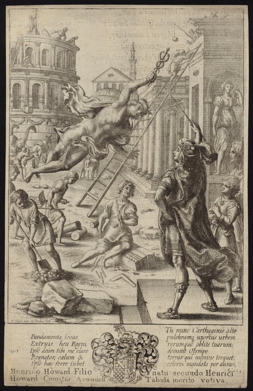 Enéias e Mercúrio de Francis Cleyn