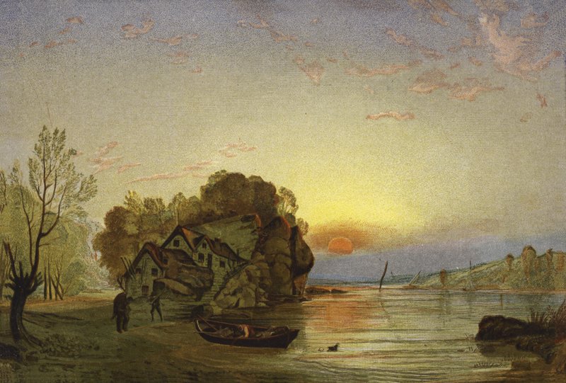 A casa do pescador de Francis Danby