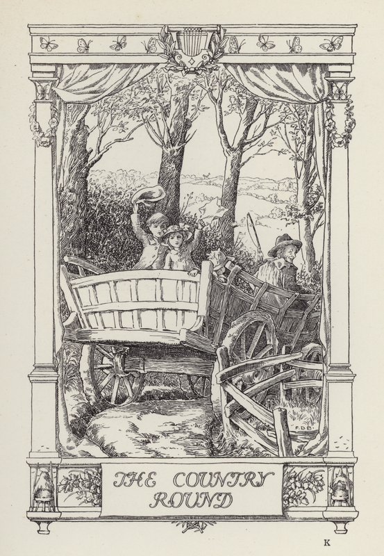 Outro livro de versos para crianças: A Volta do Campo (litografia) de Francis Donkin Bedford