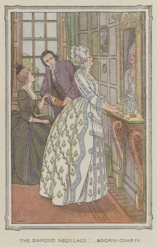 Ilustração para The History of Henry Esmond (litografia a cores) de Francis Donkin Bedford