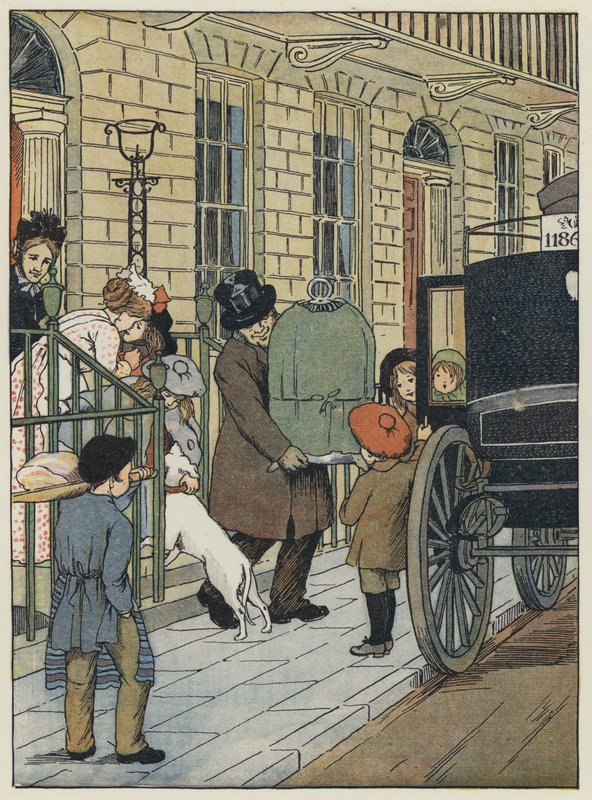 Londres: Homeward Bound! (litografia a cores) de Francis Donkin Bedford