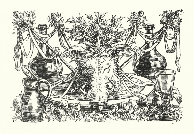 Merrie England: O Senhor da Miséria (litografia) de Francis Donkin Bedford