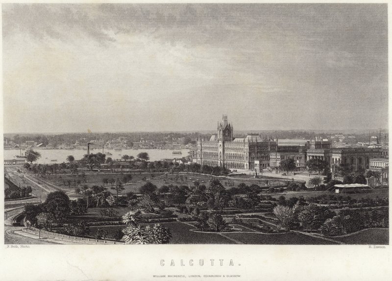 Calcutá em Bengala Ocidental de Francis Frith