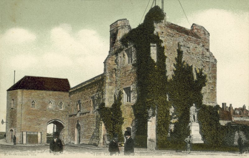 A antiga prisão, Southampton (foto colorida) de Francis G. O. Stuart