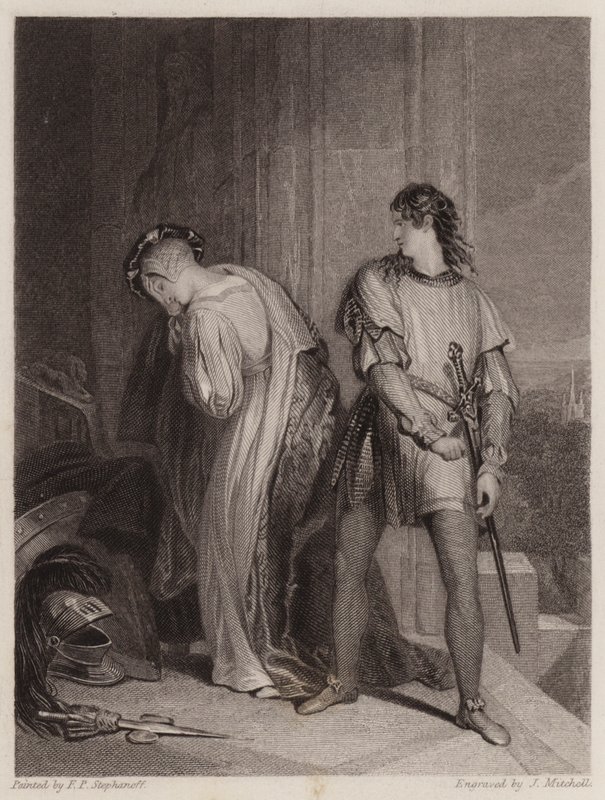 George de Aspen (gravura) de Francis Phillip (after) Stephanoff