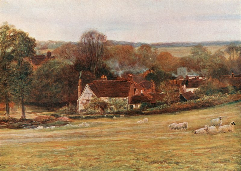Chalé e Jardim de Milton, Chalfont St Giles de Francis S. Walker
