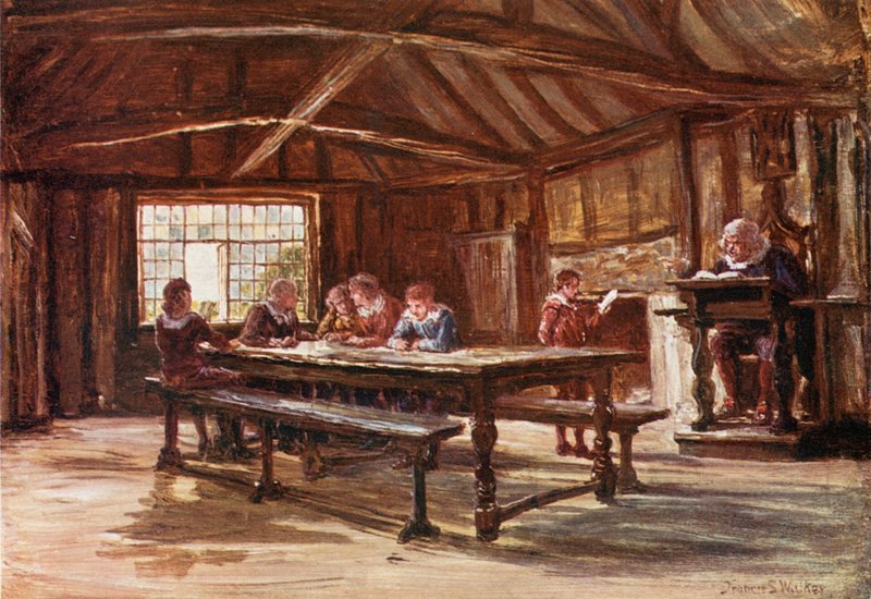 A escola de gramática, Stratford on Avon de Francis S. Walker