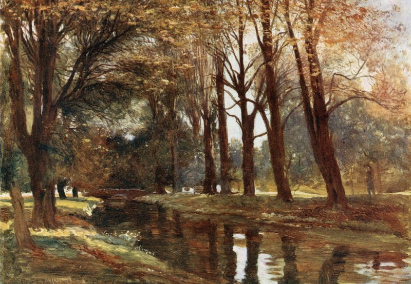 A caminhada dos poetas em Eton de Francis S. Walker