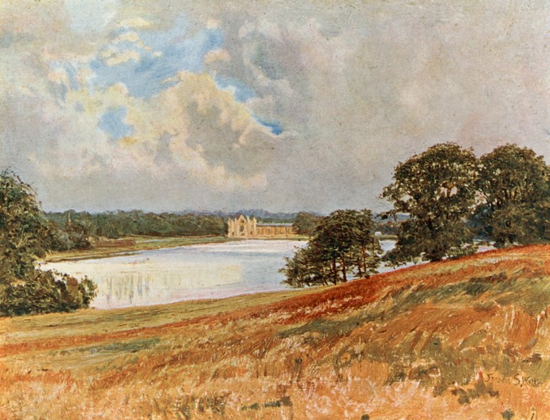 O lago em Newstead de Francis S. Walker
