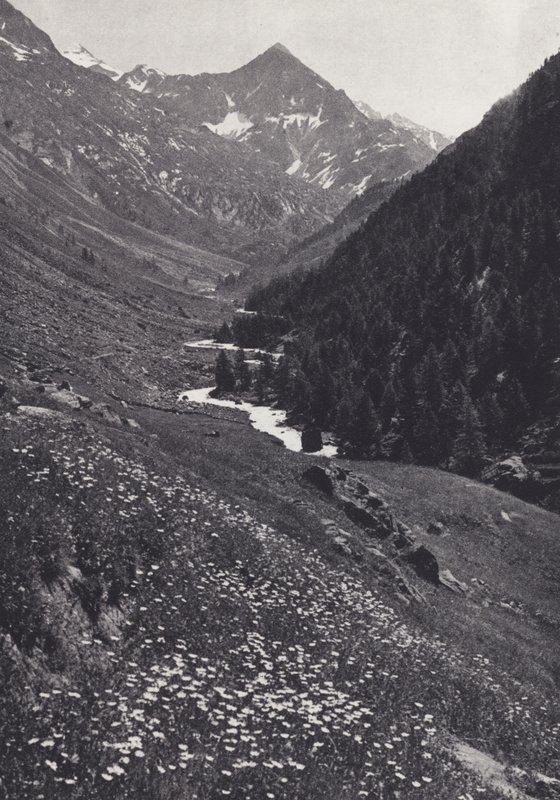 Alpes Orientais: No Windach Tal (foto a p/b) de Francis Sydney Smythe