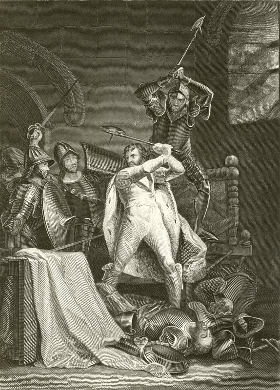 Morte de Ricardo II de Francis Wheatley