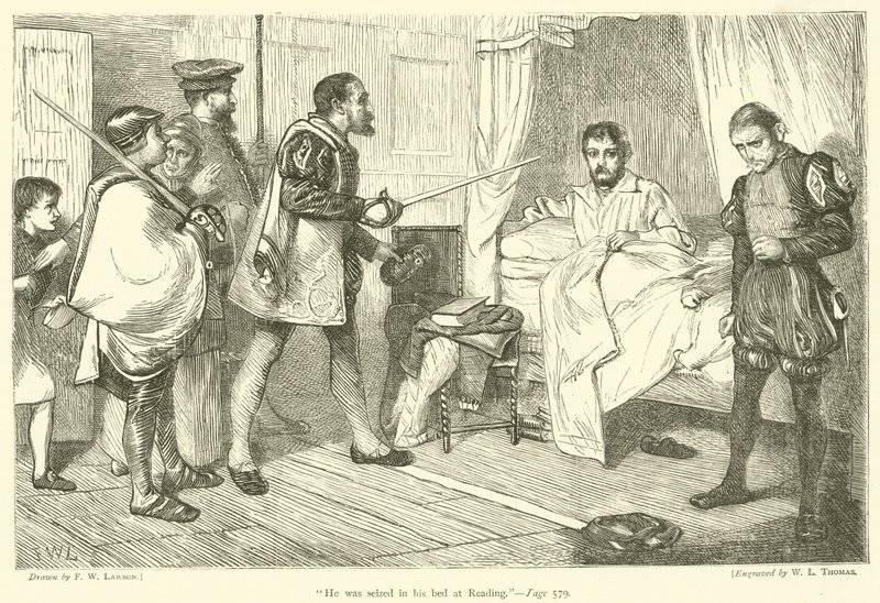 Ele foi preso em sua cama em Reading de Francis Wilfred Lawson