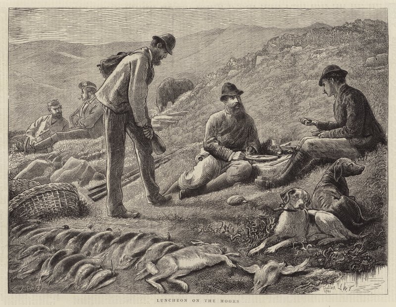 Almoço nos Mouros de Francis Wilfred Lawson