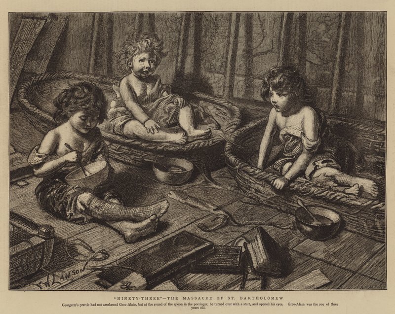 Noventa e três, o massacre de São Bartolomeu de Francis Wilfred Lawson