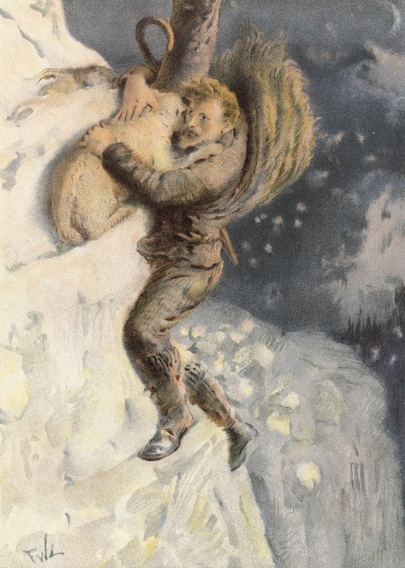 Resgatados (cromolitho) de Francis Wilfred Lawson