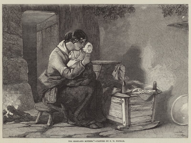 A mãe das montanhas de Francis William Topham