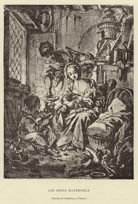 Cuidados Maternais de Francois (after) Boucher