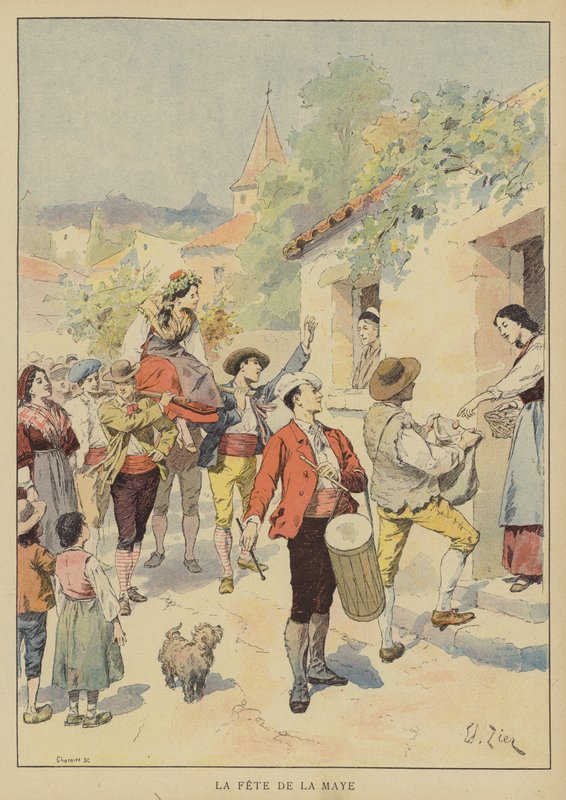 Dia de Maye de Francois Edouard after Zier