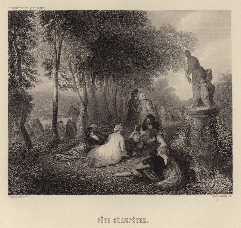 Campeão Fete de Francois Louis Joseph Watteau