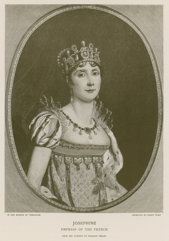 Josefina, imperatriz dos franceses de Francois Pascal Simon Gerard
