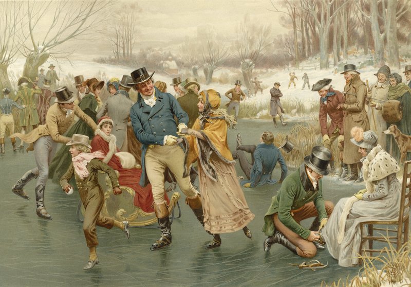 Um Feliz Natal (chromolitho) de Frank Dadd