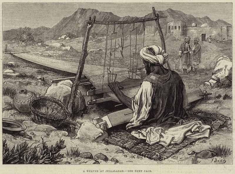 Tecelão em Jellalabad de Frank Dadd
