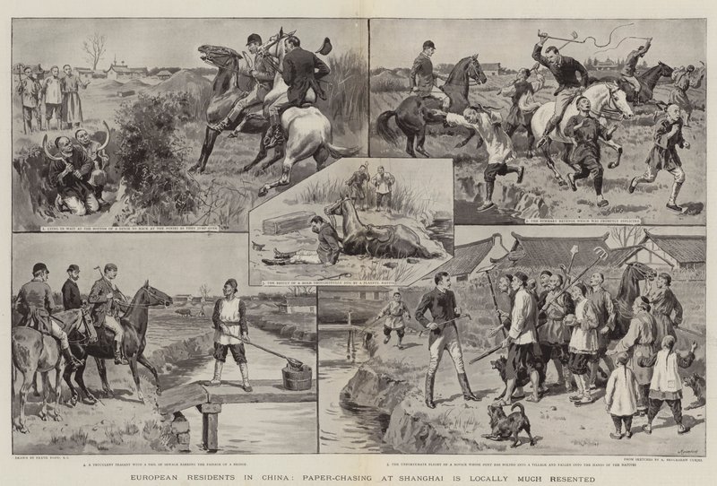 Residentes Europeus na China, Paper-Chasing em Xangai é localmente muito ressentido de Frank Dadd