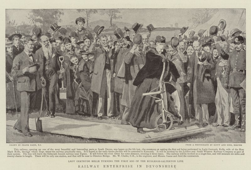 Empresa ferroviária em Devonshire de Frank Dadd