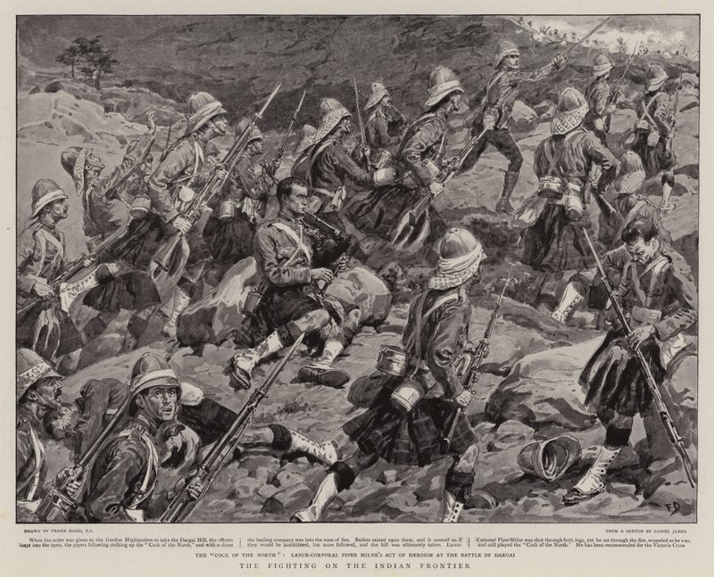 A luta na fronteira indiana de Frank Dadd