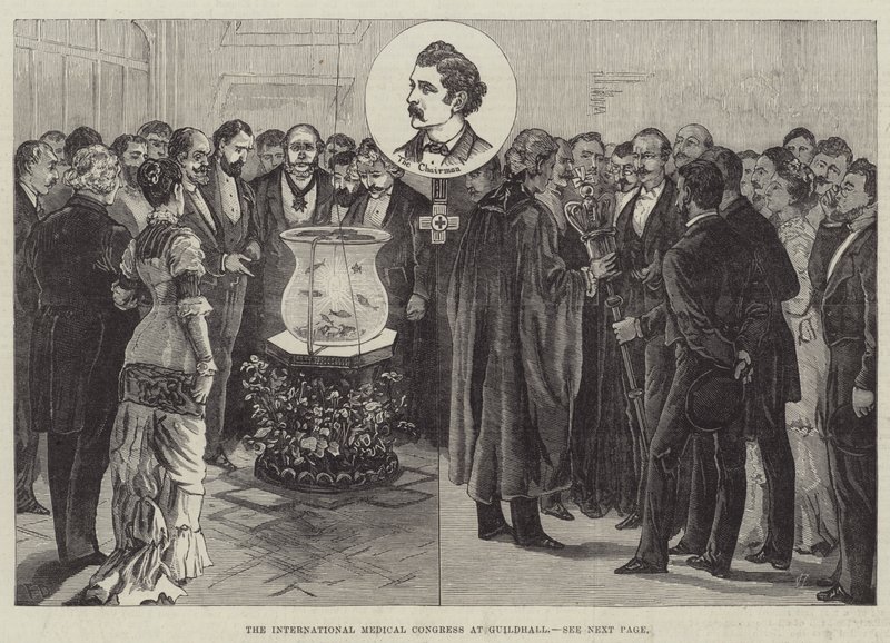 O Congresso Internacional de Medicina em Guildhall de Frank Dadd