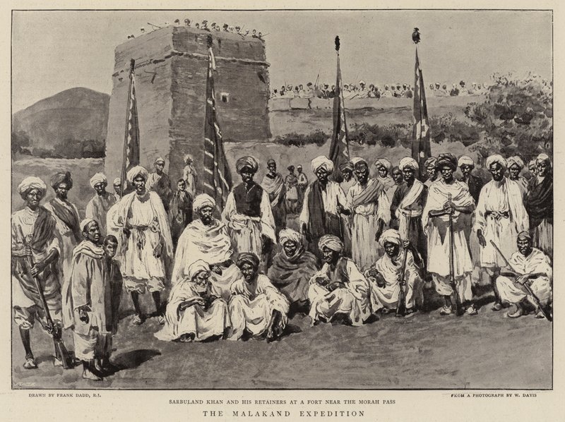 A expedição de Malakand de Frank Dadd