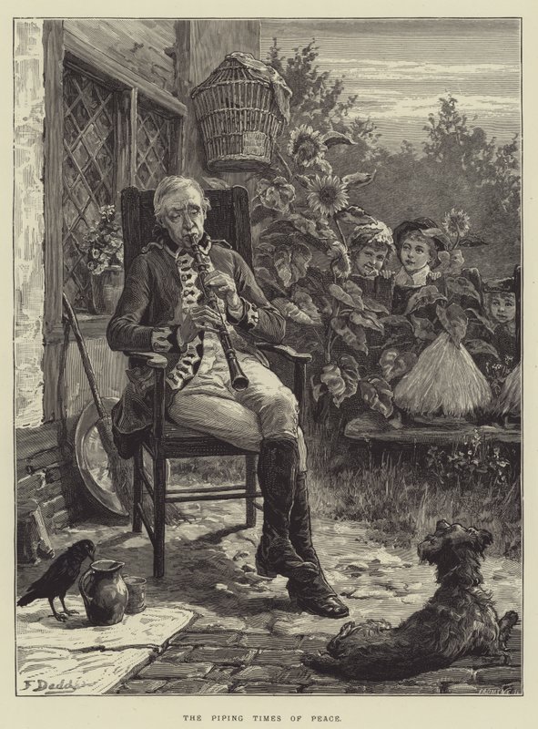Os tempos da paz na tubulação de Frank Dadd