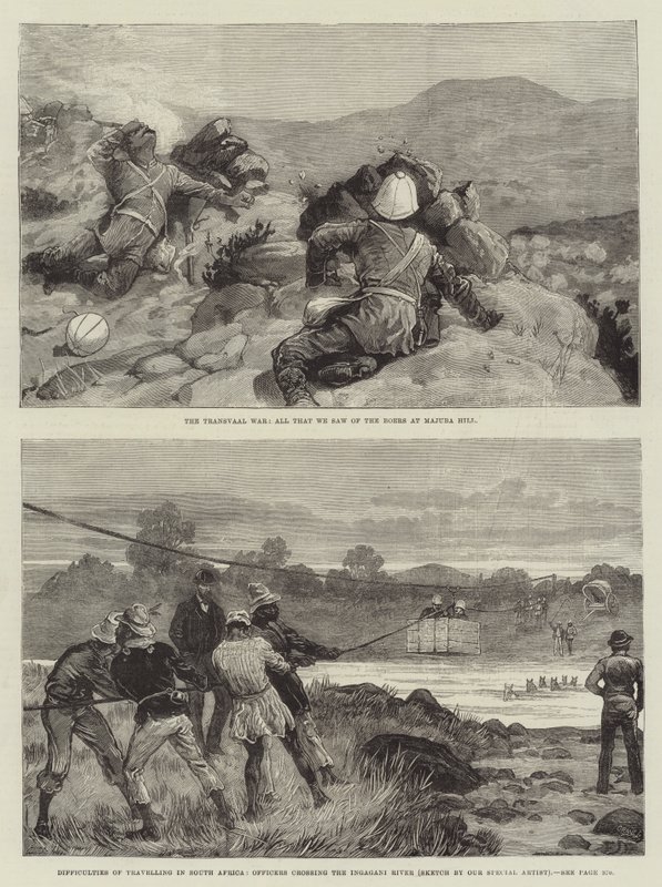 A guerra do Transvaal de Frank Dadd