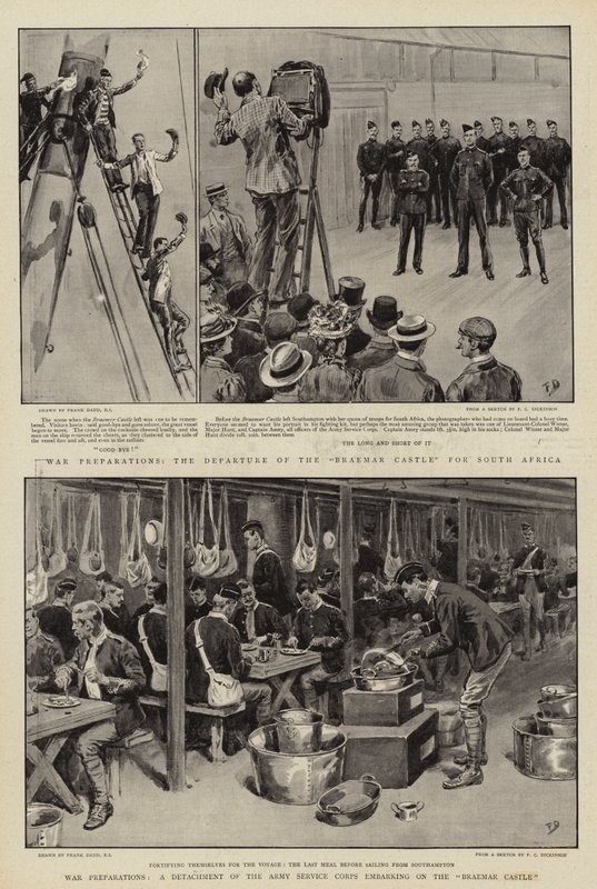 Preparativos para a guerra de Frank Dadd
