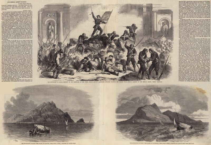 A Revolução na Sicília de Frank Vizetelly
