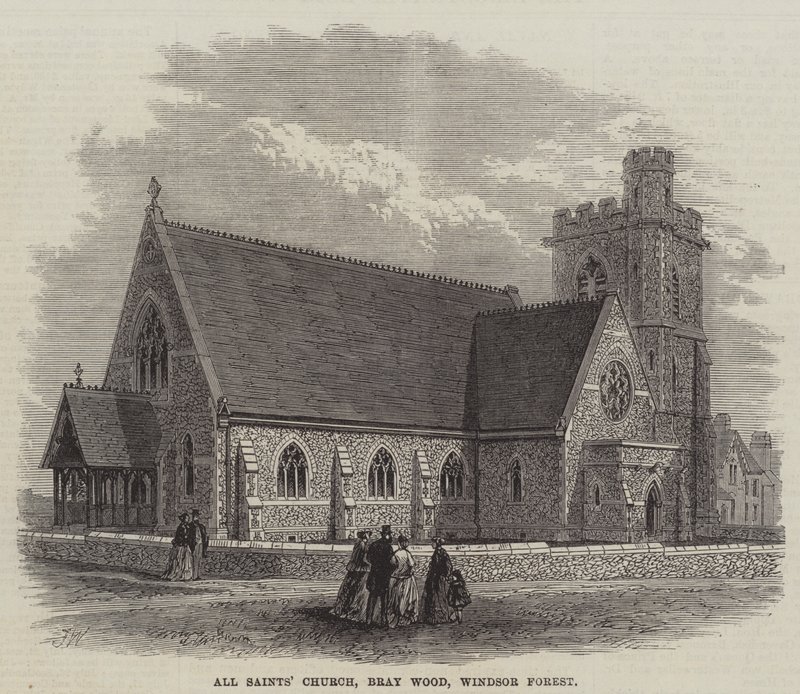 Igreja de Todos os Santos, Bray Wood, Windsor Forest de Frank Watkins