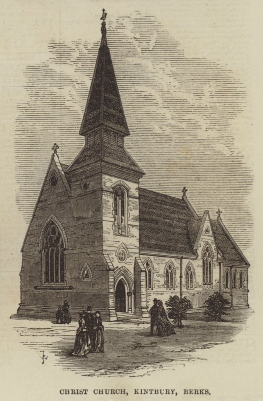 Igreja de Cristo, Kintbury, Berks de Frank Watkins