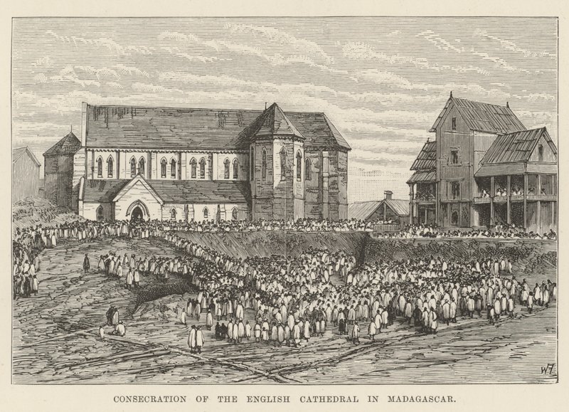 Consagração da Catedral Inglesa em Madagascar de Frank Watkins