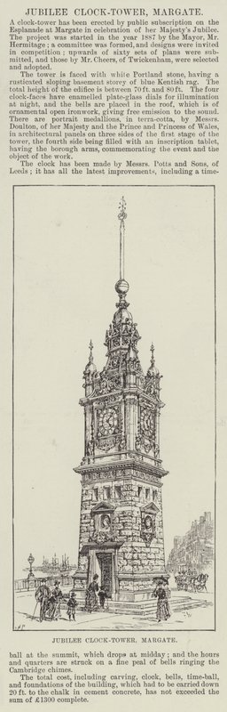 Torre do Relógio do Jubileu, Margate de Frank Watkins