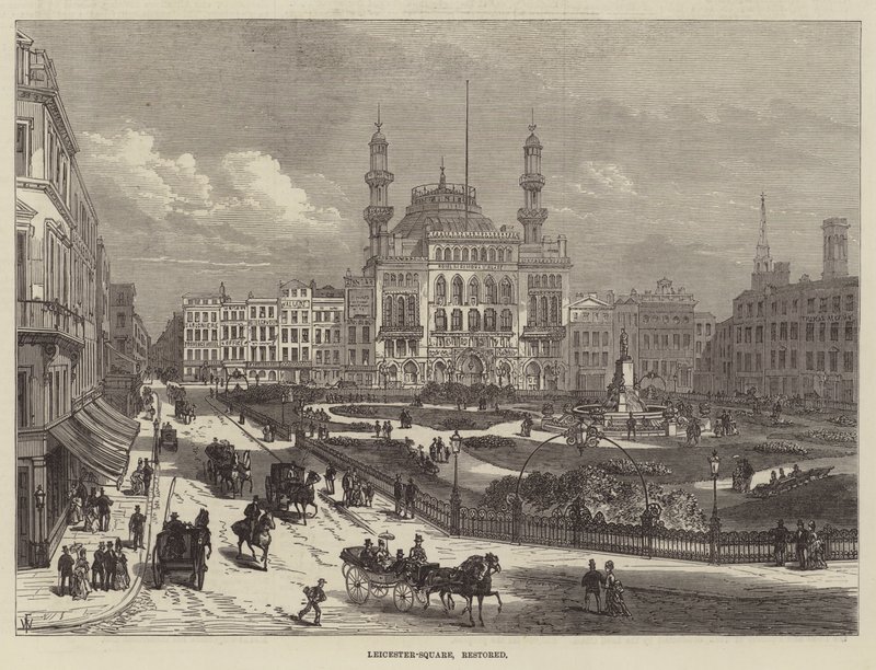 Leicester-Square, restaurado de Frank Watkins