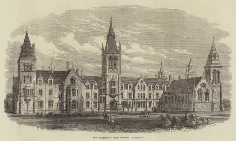 Novos Edifícios Escolares Charterhouse em Godalming de Frank Watkins