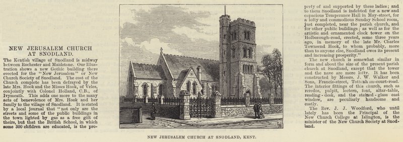 Nova Igreja de Jerusalém em Snodland, Kent de Frank Watkins