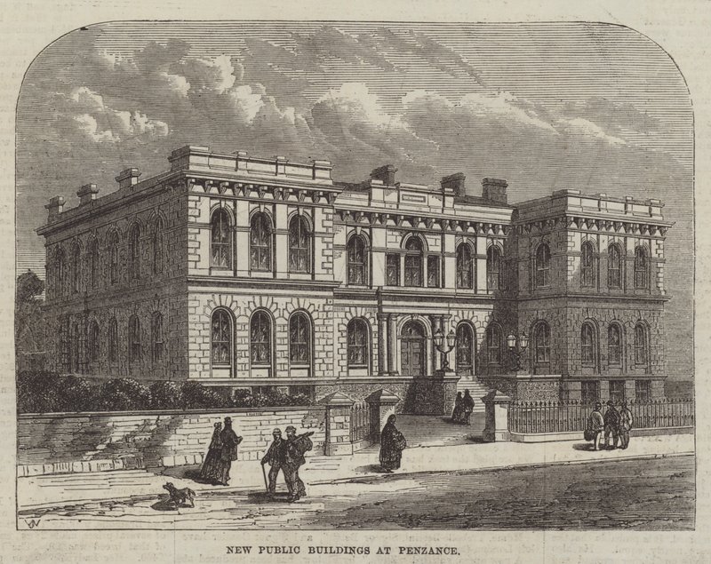 Novos edifícios públicos em Penzance de Frank Watkins