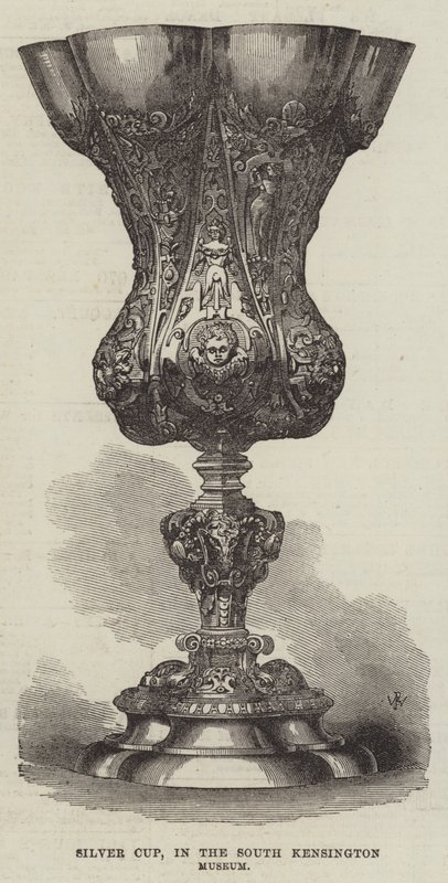 Taça de Prata, no South Kensington Museum de Frank Watkins